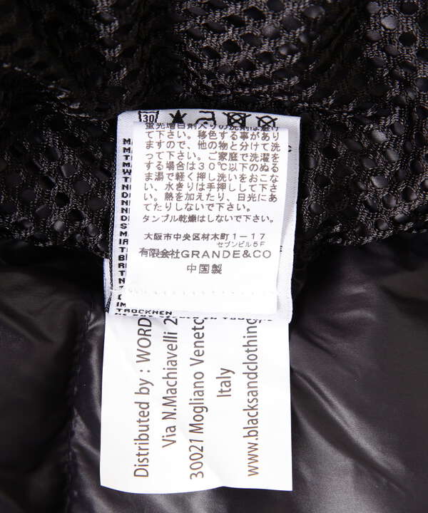 BLACK SAND/ブラックサンド/TECHNICAL TWILL  JACKET