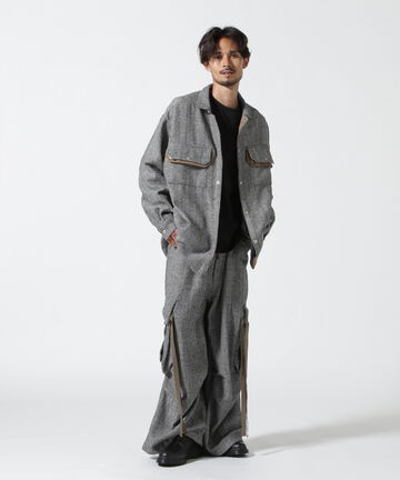 A.F ARTEFACT/エーエフ・アーティファクト/別注HERRINGBONE WOOL BZ
