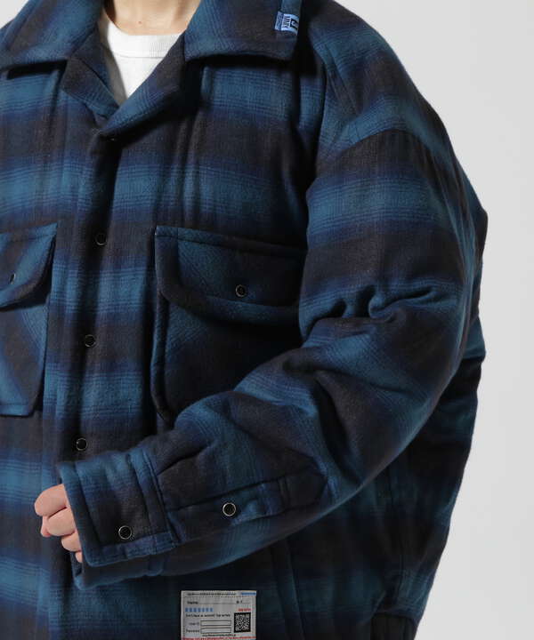 Maison MIHARAYASUHIRO/メゾン ミハラヤスヒロ/PADDED CHECK SHIRT