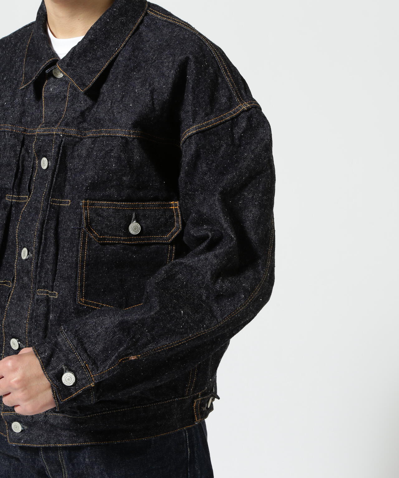 SAINT MICHAEL/セント マイケル×BerBerJin/BJ_DENIM JKT/REGID/BLUE ...