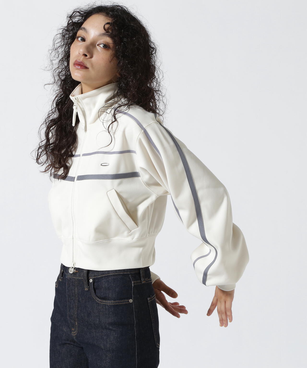 MAISON SPECIAL/メゾンスペシャル/Double Line Jersey Jacket