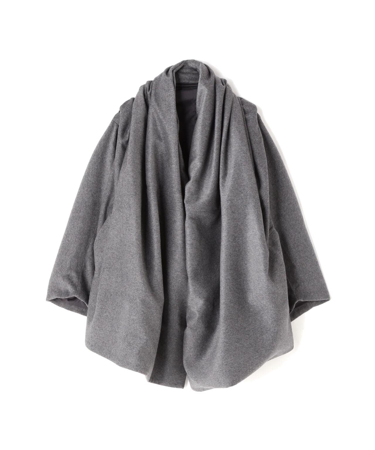 AULA/アウラ/Reverse Style Long Wool Coat