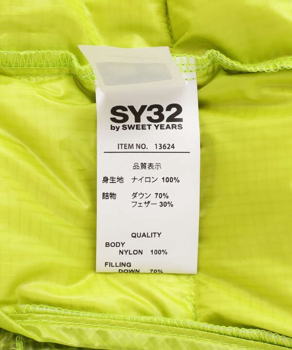 SY32 by SWEET YEARS/エスワイサーティトゥ バイ スィートイヤーズ/LIGHT DOWN VEST