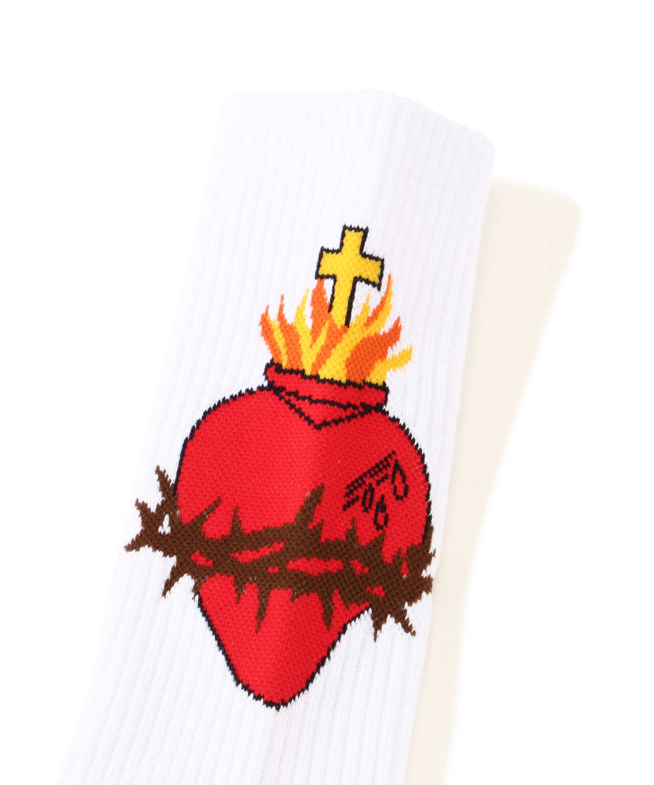 SAINT MICHAEL/セント マイケル/SOCKS/HEART/WHITE | ROYAL FLASH