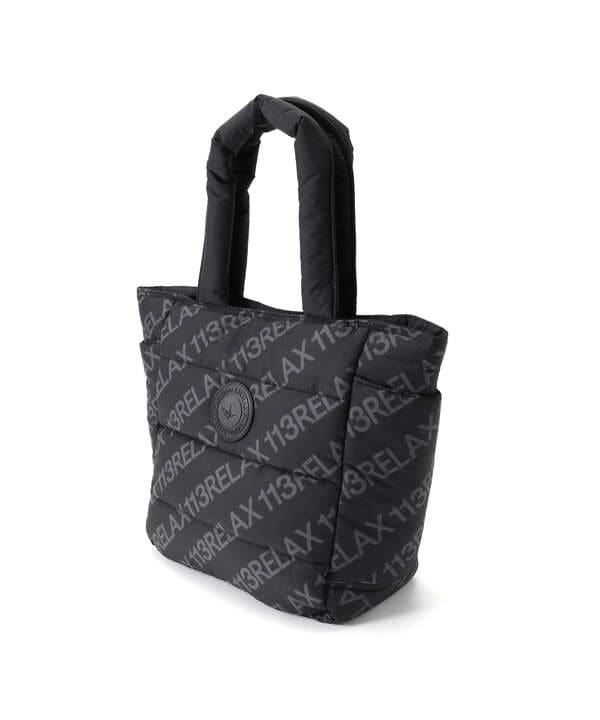 1PIU1UGUALE3 TOTE BAG SMALL (BLACK)-