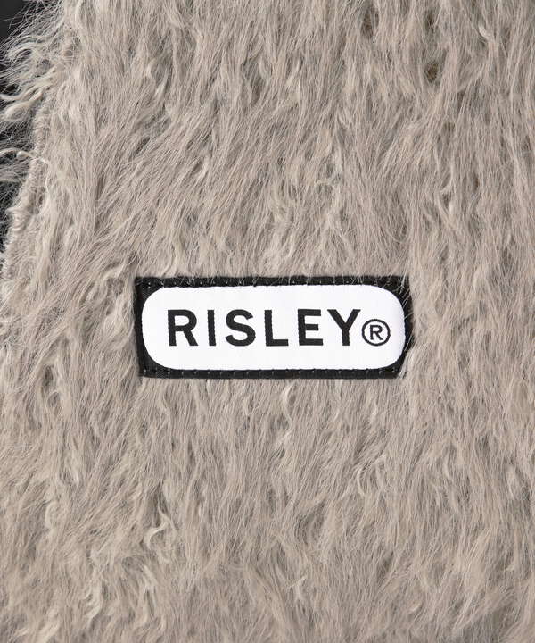 Risley/リズレー/ファー×キルトハンドルバッグ