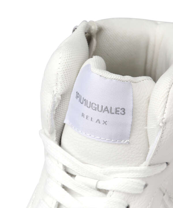 1PIU1UGUALE3 RELAX/ウノピゥ ウノ ウグァーレ トレ リラックス/middle cut logo sneakers