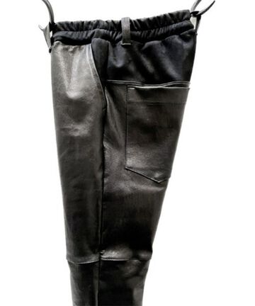 【先行予約10月下旬-11月上旬入荷予定】FranCisT_MOR.K.S./HITENTION STRETCH LEATHER PANTS