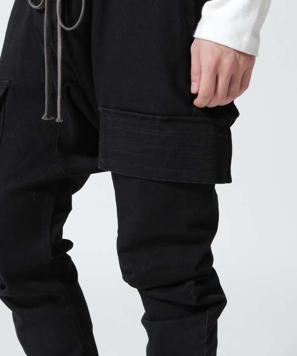 A.F ARTEFACT/エーエフ・アーティファクト/Denim Sarouel Skinny Long Pants/ag-5044