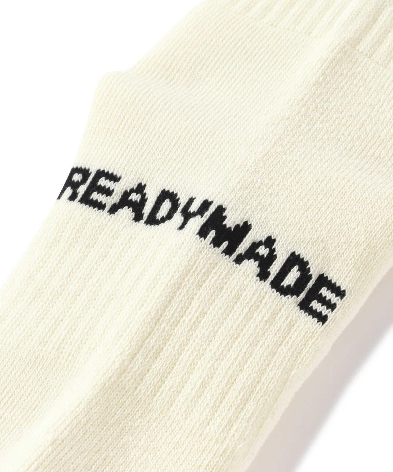 READYMADE / レディーメイド/SOCKS(CLF)/OFF WHITE