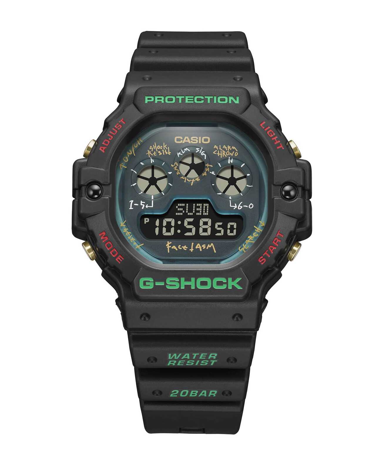 FACETASM/ファセッタズム/×G-SHOCKコラボレーションモデル「ＤＷ