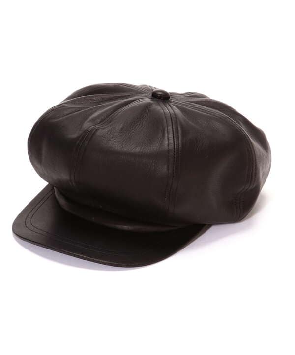 BACKLASH  キャスケット （カンガルースエードレザー）帽子