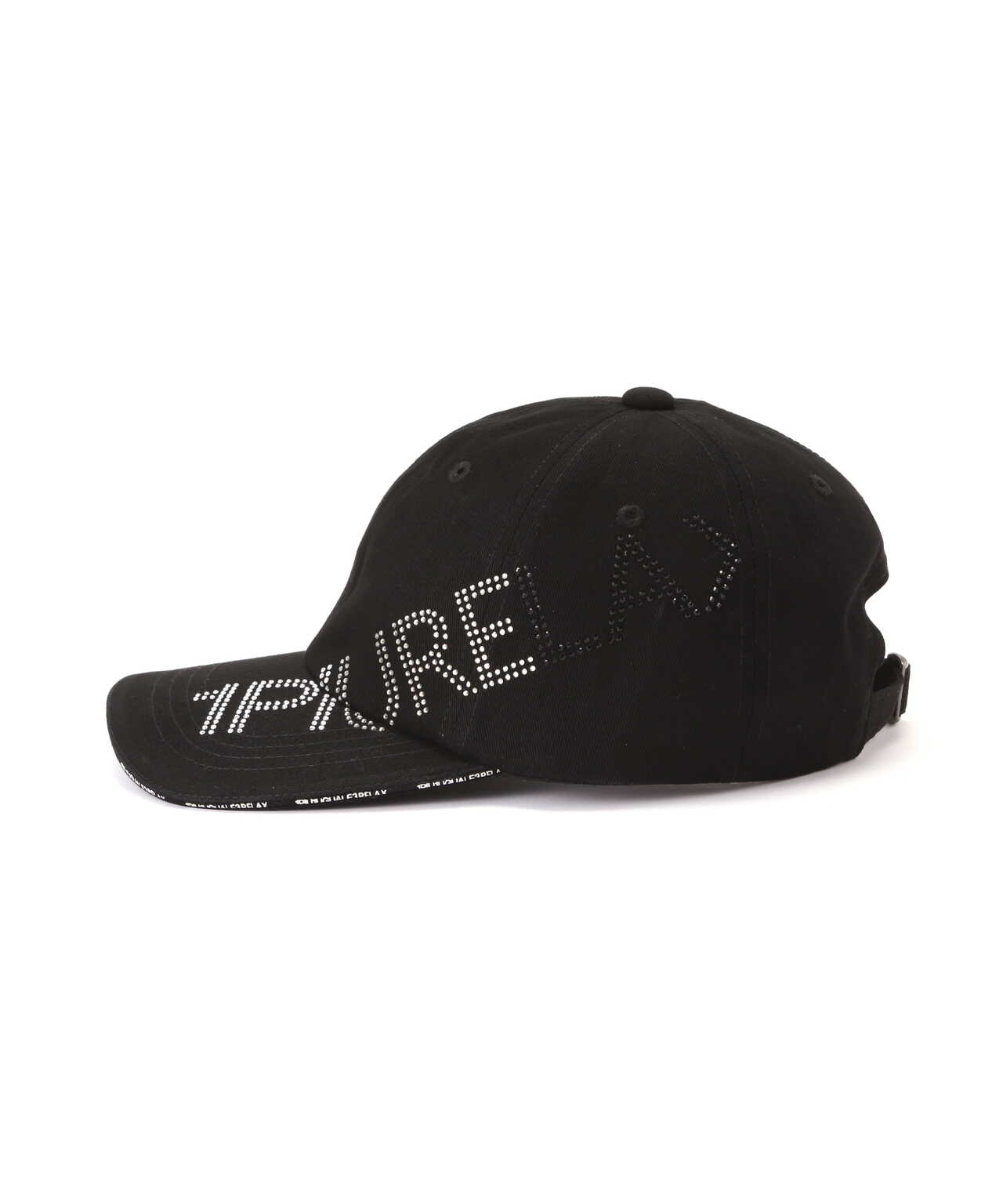 1PIU1UGUALE3 RELAX/別注RHINE STONE CAP