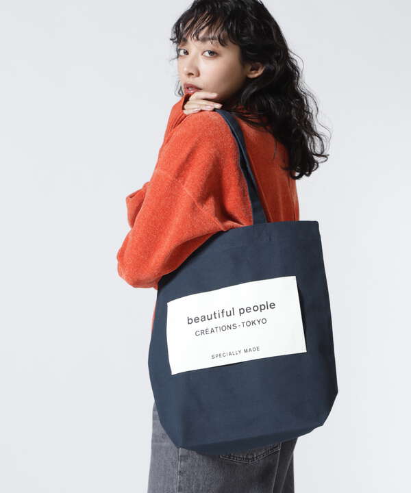 beautiful people/ビューティフルピープル/SDGs name tag tote bag