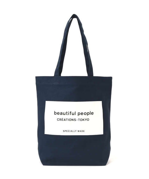 beautiful people/ビューティフルピープル/SDGs name tag tote bag