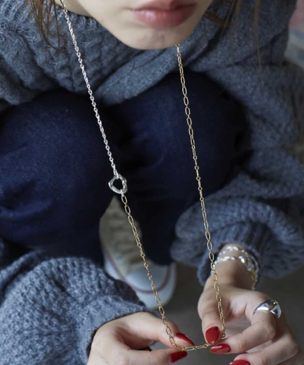 Nothing And Others/DoubleChain Necklace | ROYAL FLASH ( ロイヤル