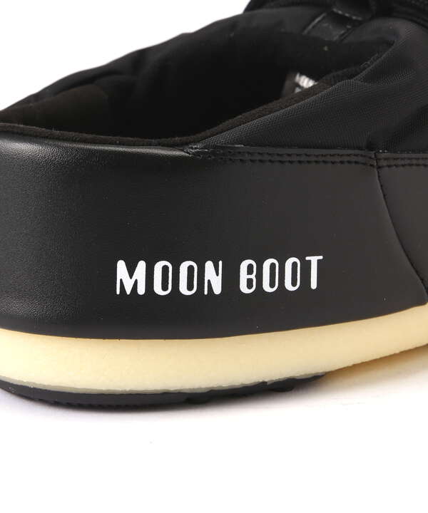 MOON BOOT/ムーンブーツ/ICON NEW BLACK NYLON MULES