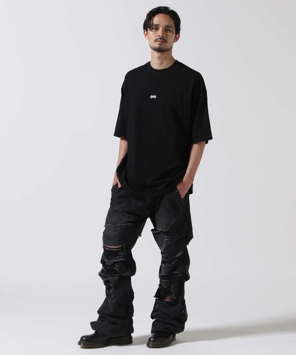 A.F ARTEFACT/別注VINTAGE TUCK BUGGY PANT/CRUSH