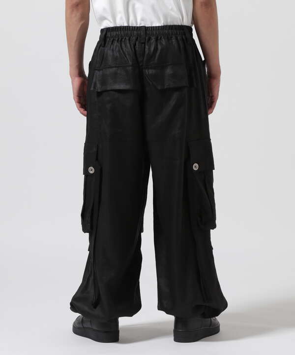 A.F ARTEFACT/エーエフ・アーティファクト/別注LINEN WIDE CARGO PANTS