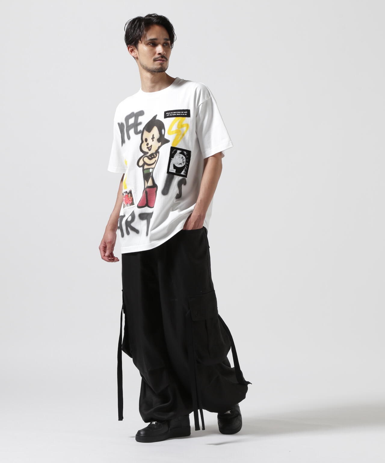 A.F ARTEFACT/エーエフ・アーティファクト/別注LINEN WIDE CARGO PANTS | ROYAL FLASH (  ロイヤルフラッシュ ) | US ONLINE STORE（US オンラインストア）