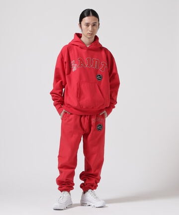 SAINT MICHAEL/セント マイケル/SWT PANTS/ARCH SAINT/RED