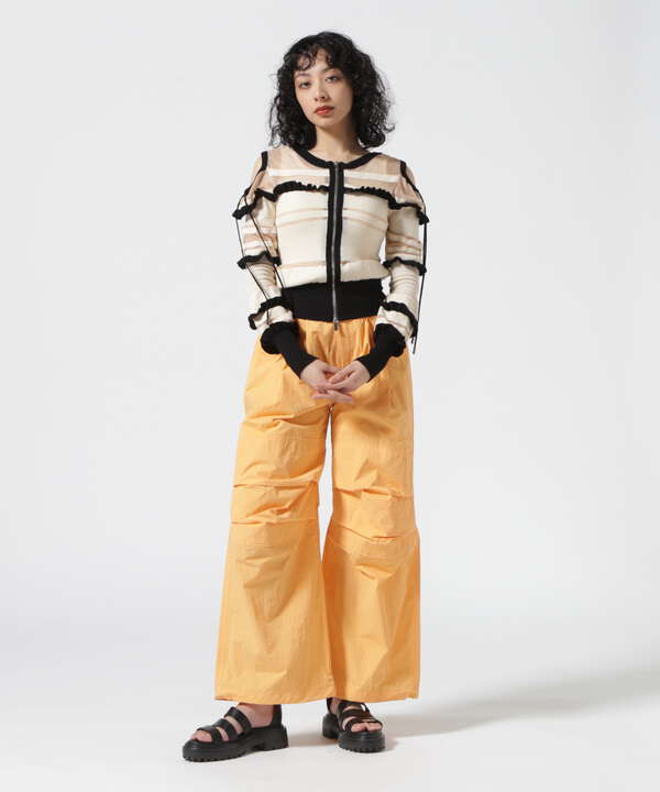 MAISON SPECIAL/メゾンスペシャル/Color Parachute Pants