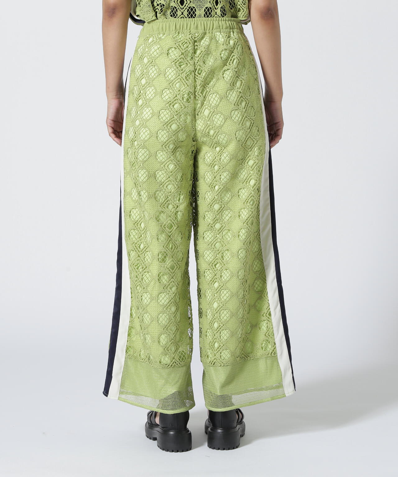 AULA AILA/アウラアイラ/LACE LINE PANTS