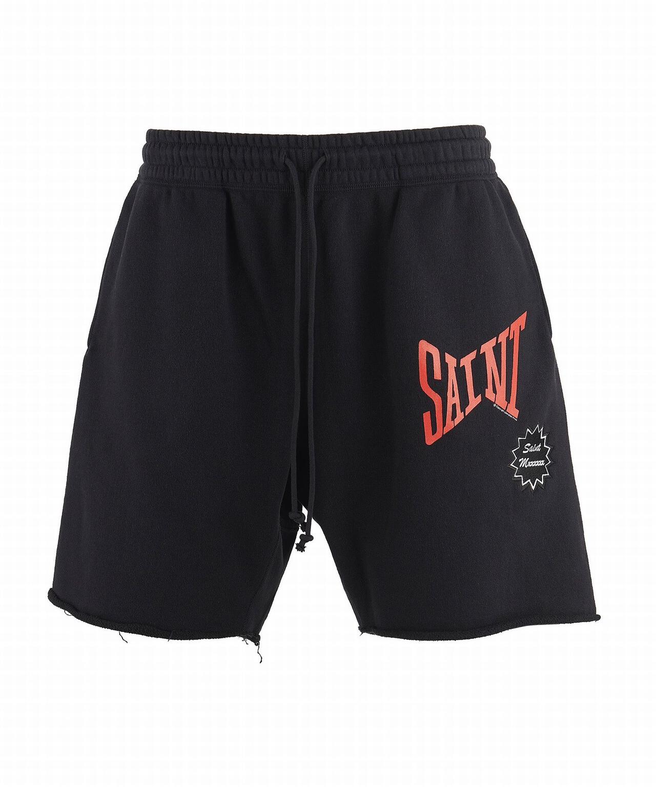 SAINT MICHAEL/セント マイケル/SWEAT SHORTS/SAINT/BLACK