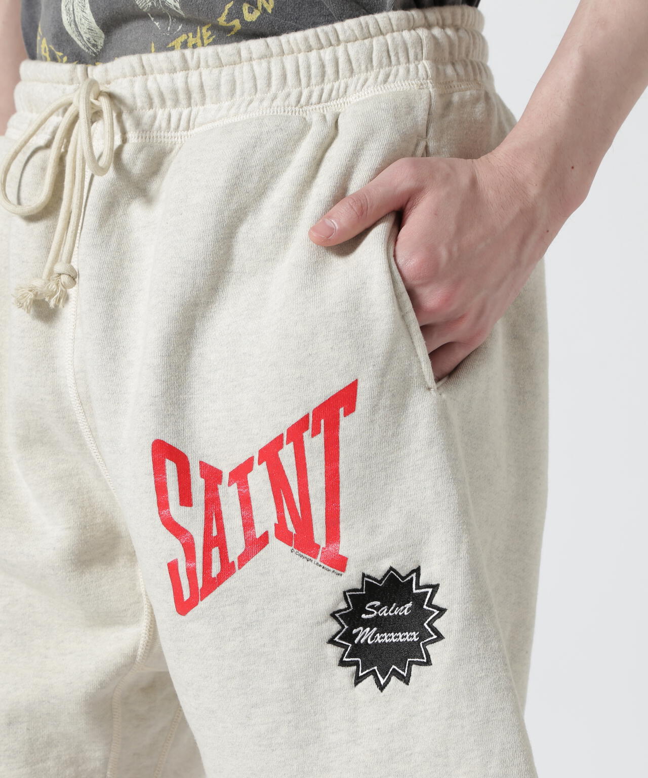 SAINT MICHAEL/セント マイケル/SWEAT SHORTS/SAINT/GRAY