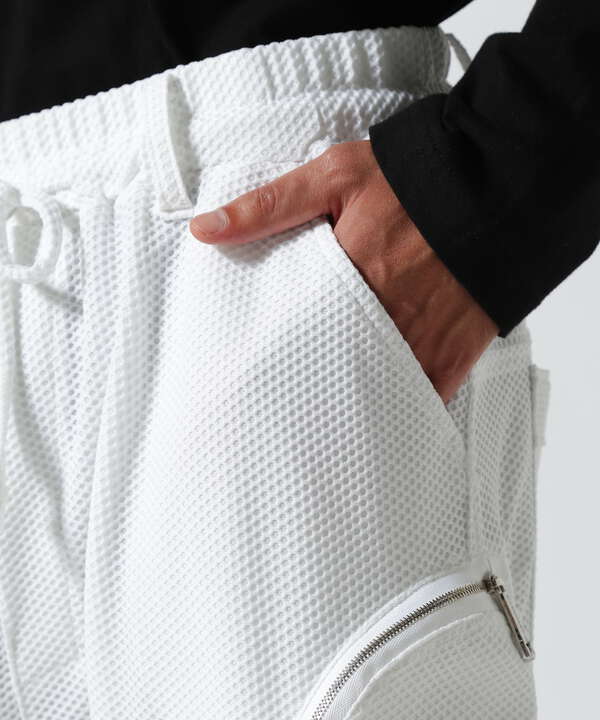 FranCisT_MOR.K.S./DRY-UV MESH DEVICE CARGO SHORTS