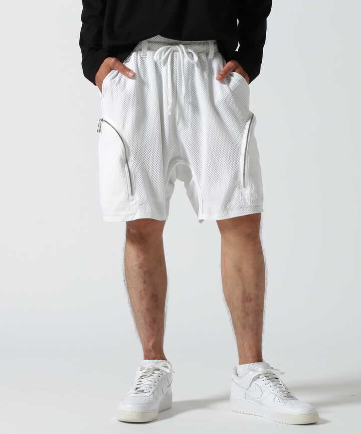 FranCisT_MOR.K.S./DRY-UV MESH DEVICE CARGO SHORTS