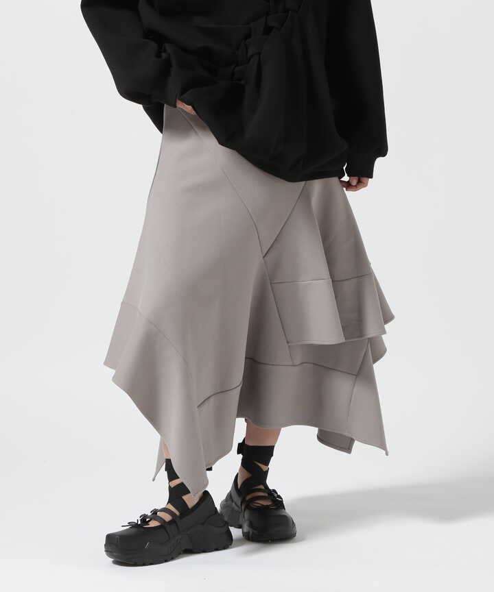 AULA/アウラ/Random Flare Hem Skirt