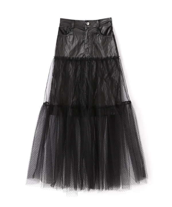 MAISON SPECIAL/メゾンスペシャル/Metallic Hard Tulle Skirt