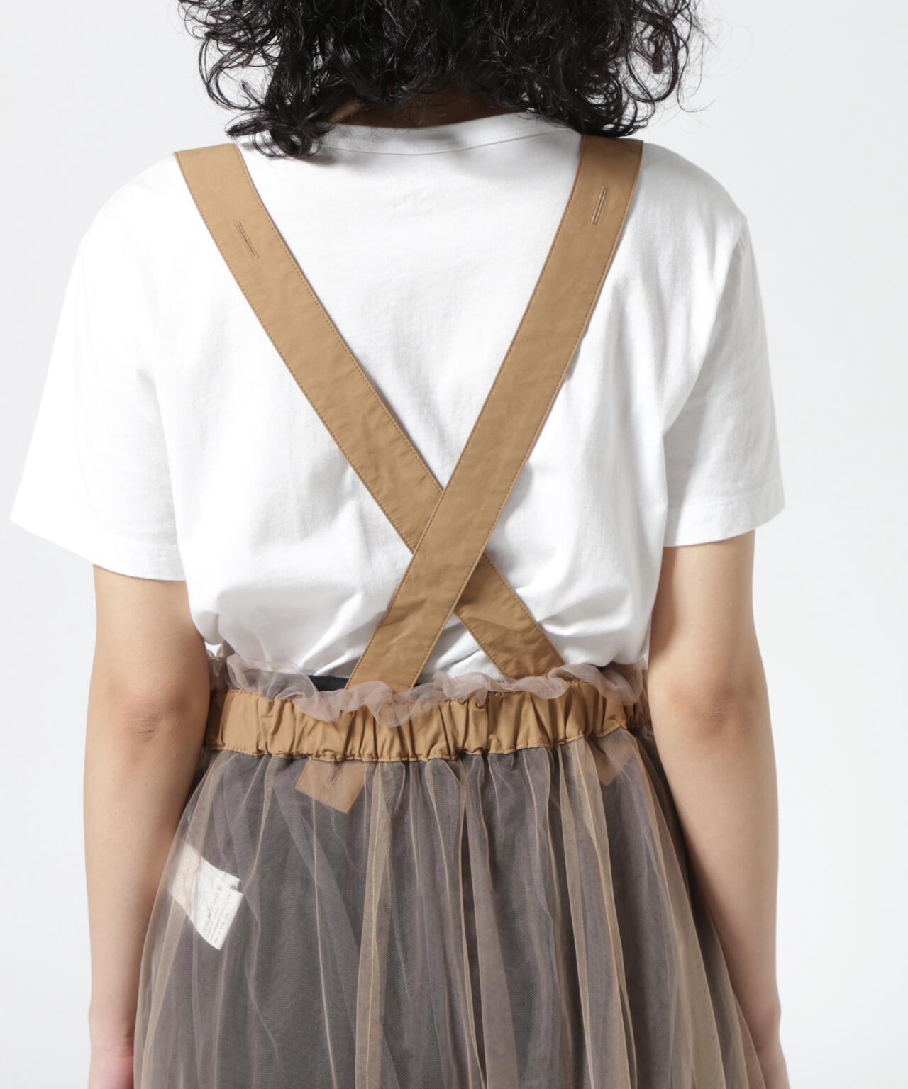 MAISON SPECIAL/メゾンスペシャル/Suspender Tulle Skirt