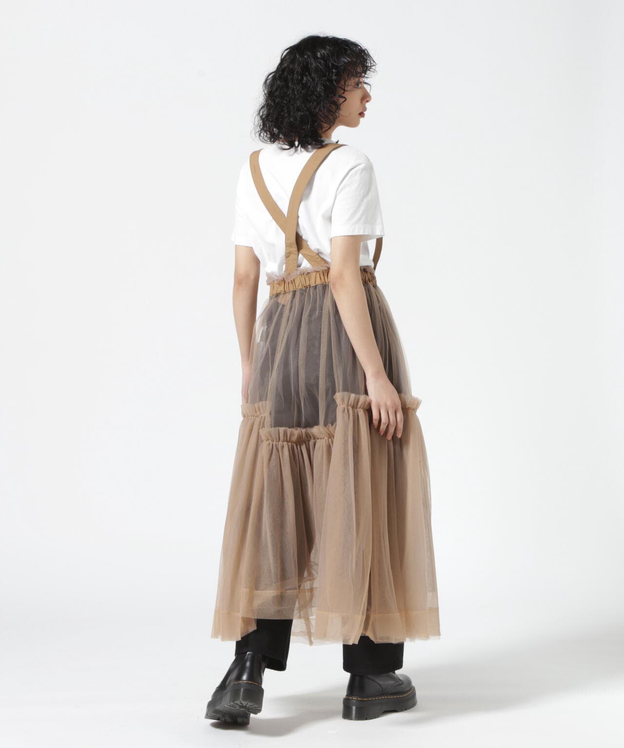 MAISON SPECIAL/メゾンスペシャル/Suspender Tulle Skirt | ROYAL ...