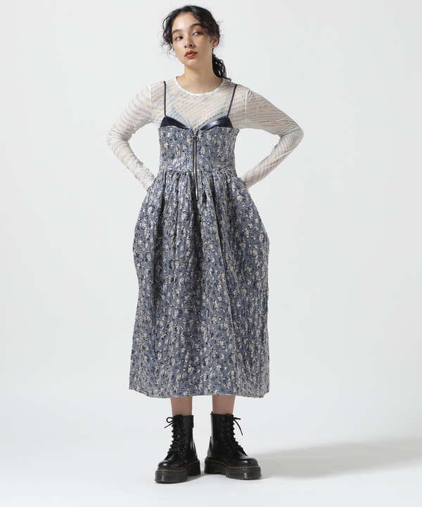 MAISON SPECIAL/メゾンスペシャル/Metallic Flower 2way One-piece Dress