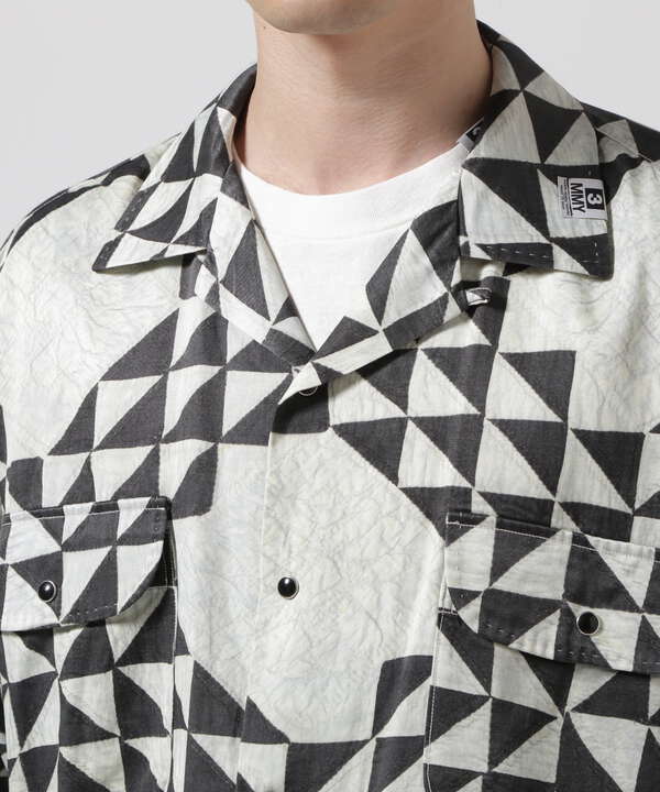 Maison MIHARAYASUHIRO/メゾン ミハラヤスヒロ/TRIANGLE QUILT PT LS SHIRT