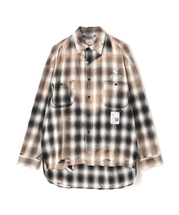 Maison MIHARAYASUHIRO/メゾン ミハラヤスヒロ/Vintage-like Check Shirt