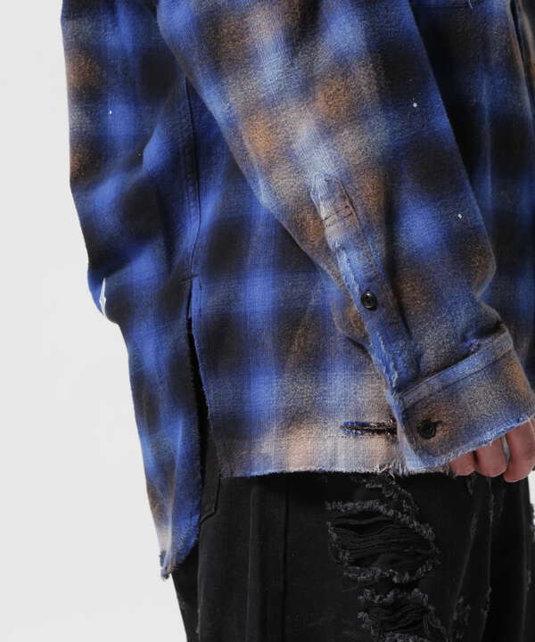 Maison MIHARAYASUHIRO/メゾン ミハラヤスヒロ/Vintage-like Check Shirt