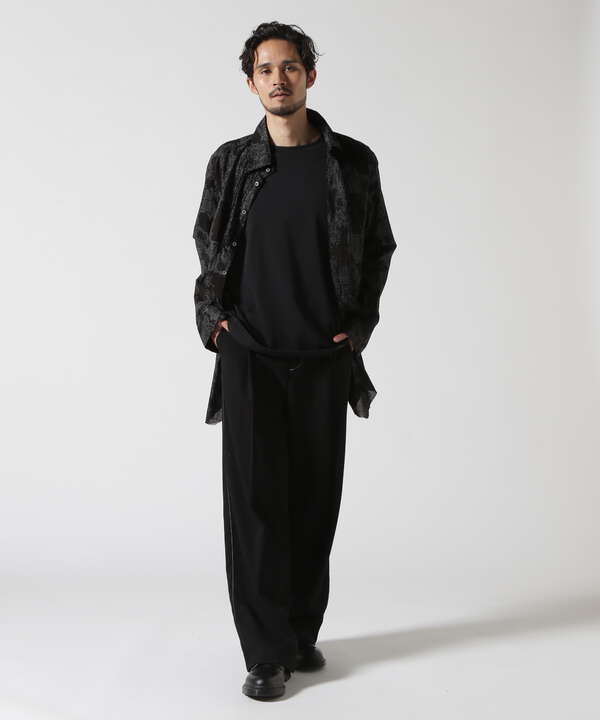 KMRii/ケムリ/Magnolia Layered Shirt