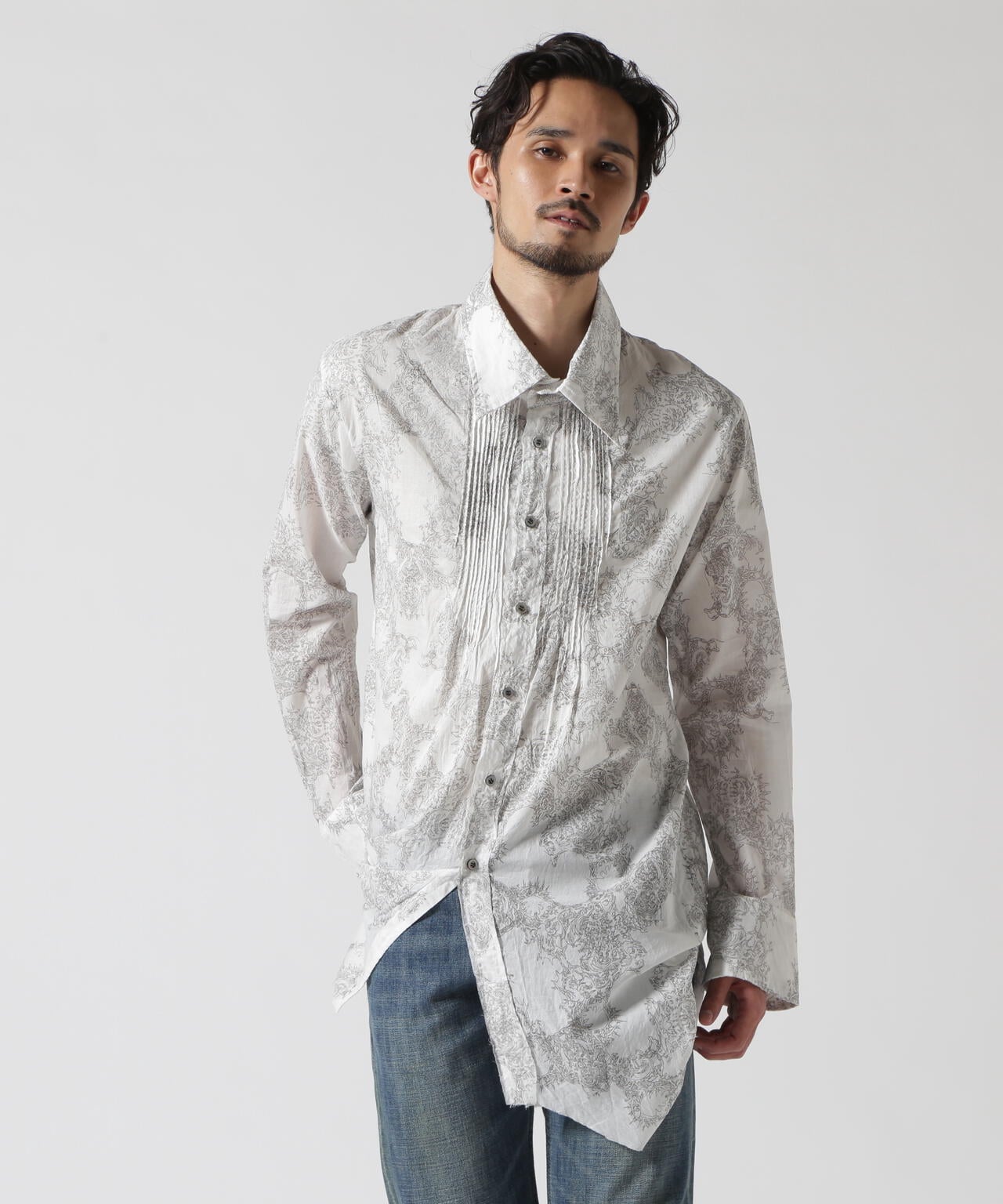 KMRii/ケムリ/Magnolia Layered Shirt | ROYAL FLASH ( ロイヤル 
