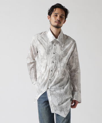 KMRii/ケムリ/Magnolia Layered Shirt