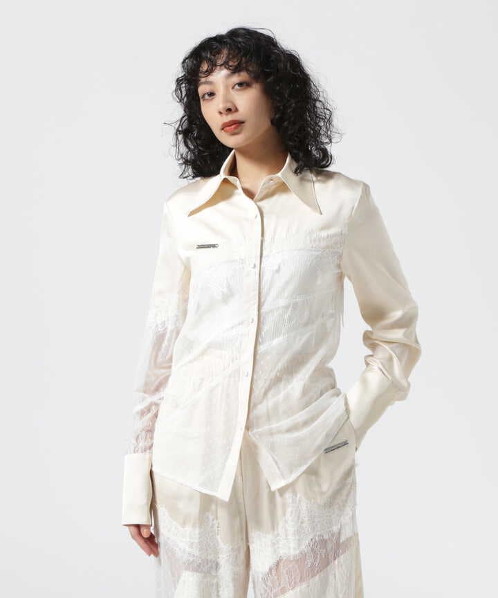 PRANK PROJECT/プランクプロジェクト/Lace Trim Shirt