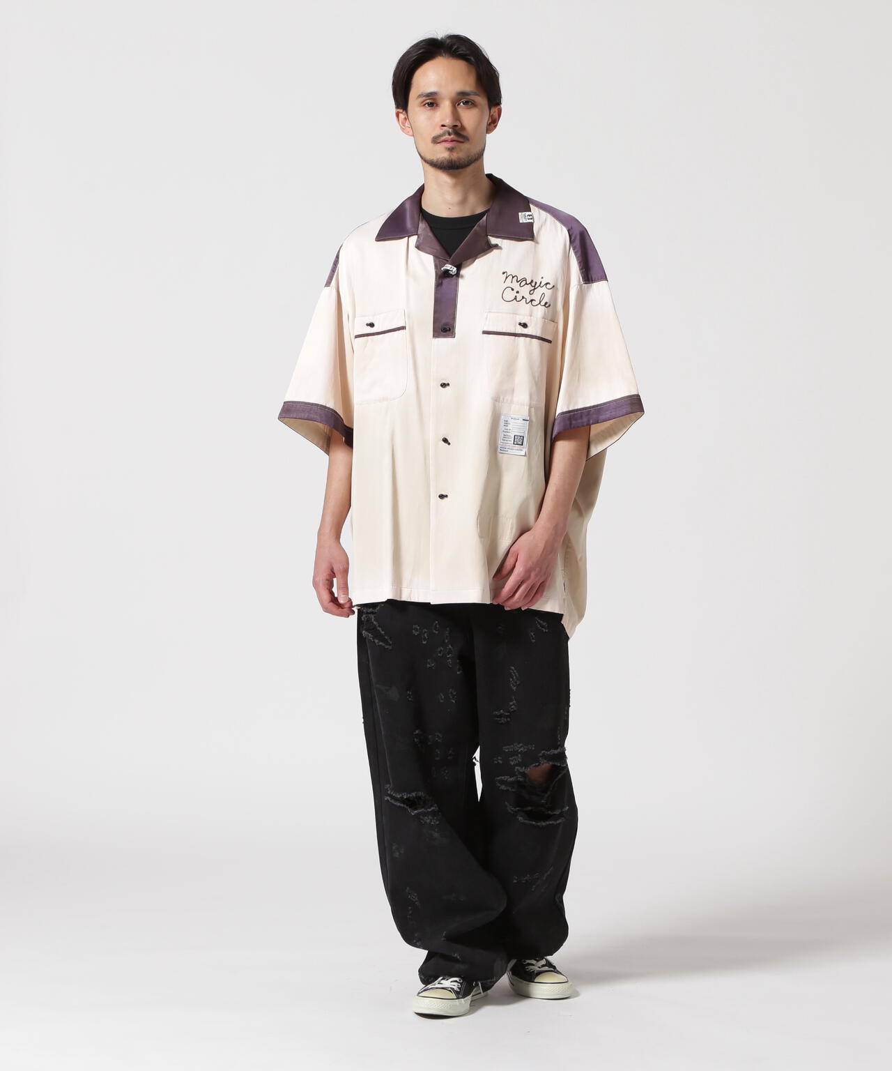 Maison MIHARAYASUHIRO/メゾン ミハラヤスヒロ/Bowling Half-sleeve Shirt