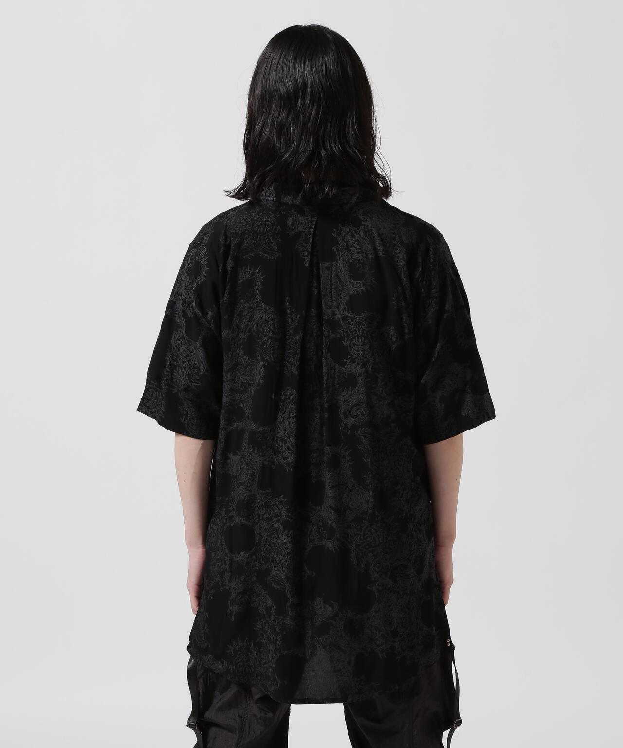 KMRii/ケムリ/Magnolia Crepe Rayon Shirt