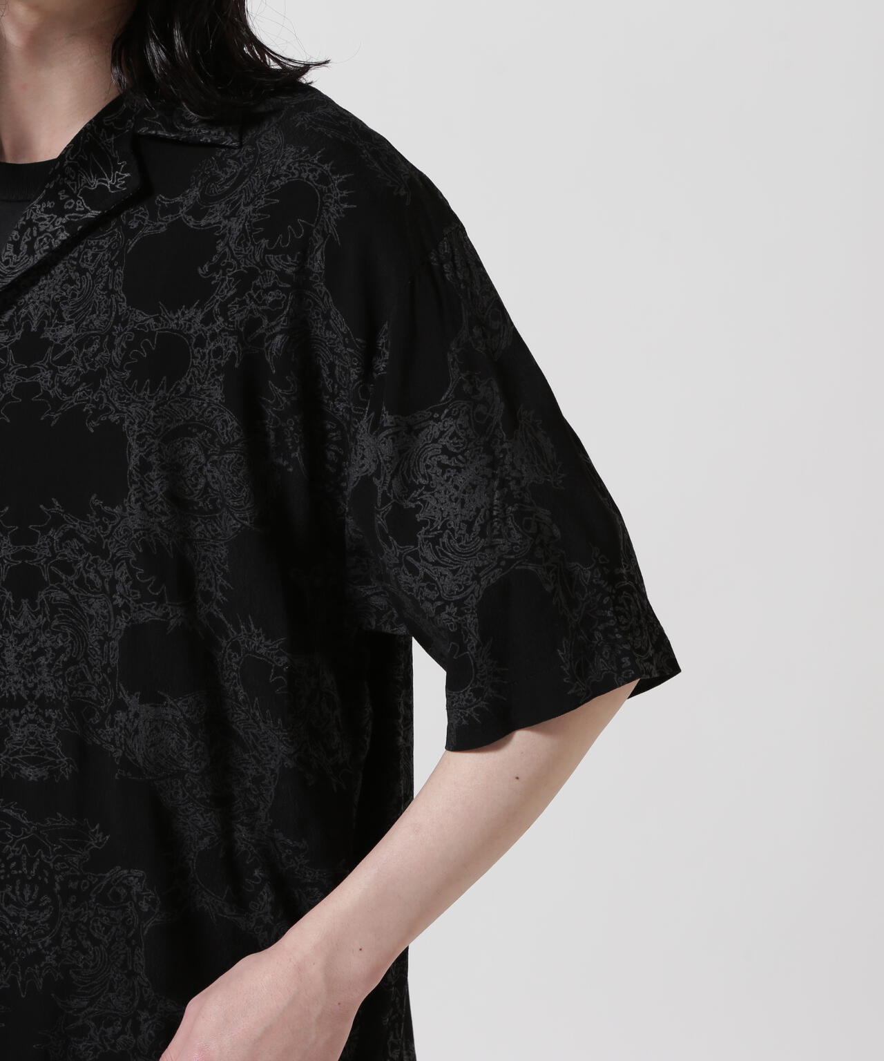 KMRii/ケムリ/Magnolia Crepe Rayon Shirt | ROYAL FLASH ( ロイヤル 