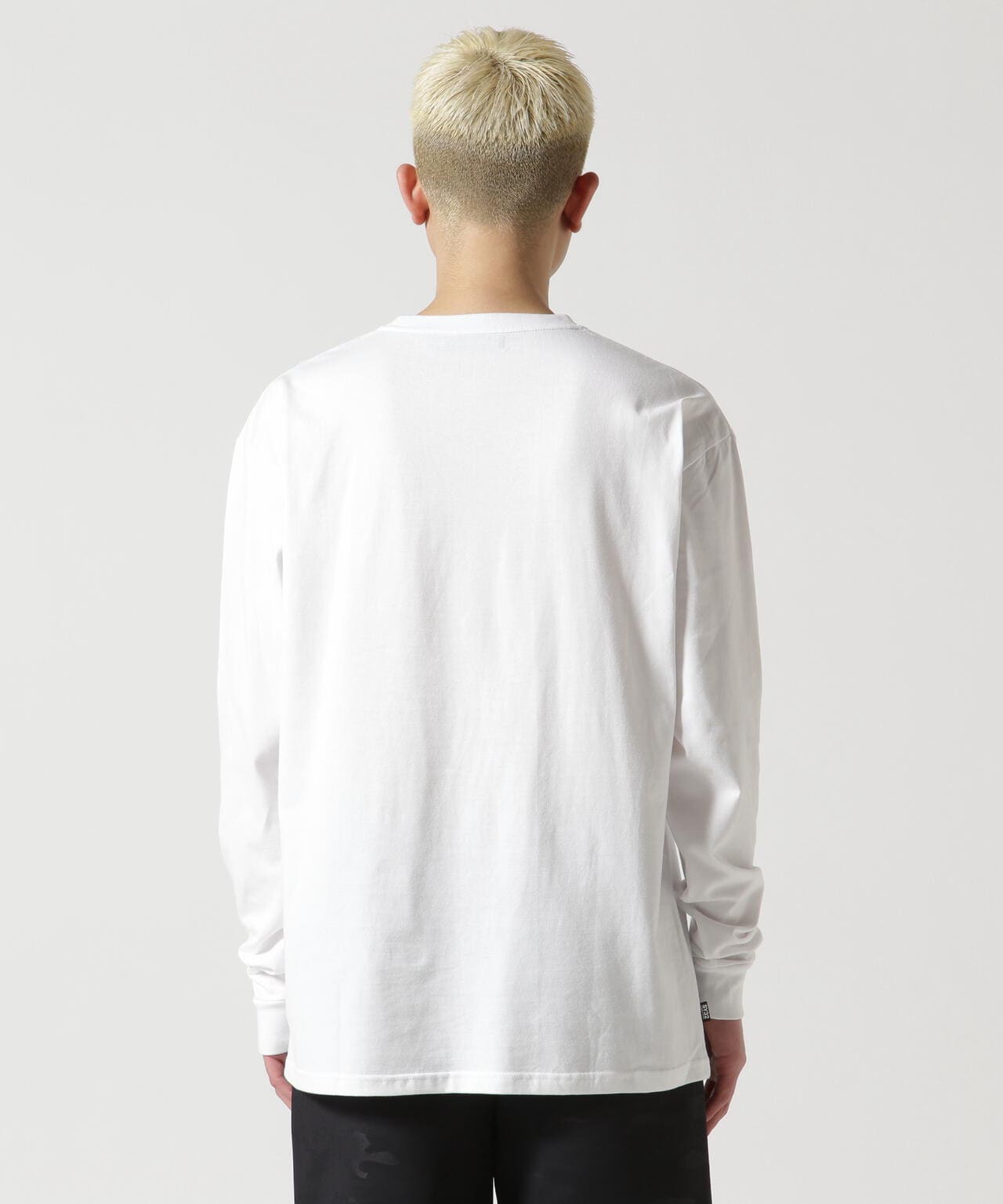 SY32 by SWEET YEARS/MULTI CENTER LOGO L/S TEE