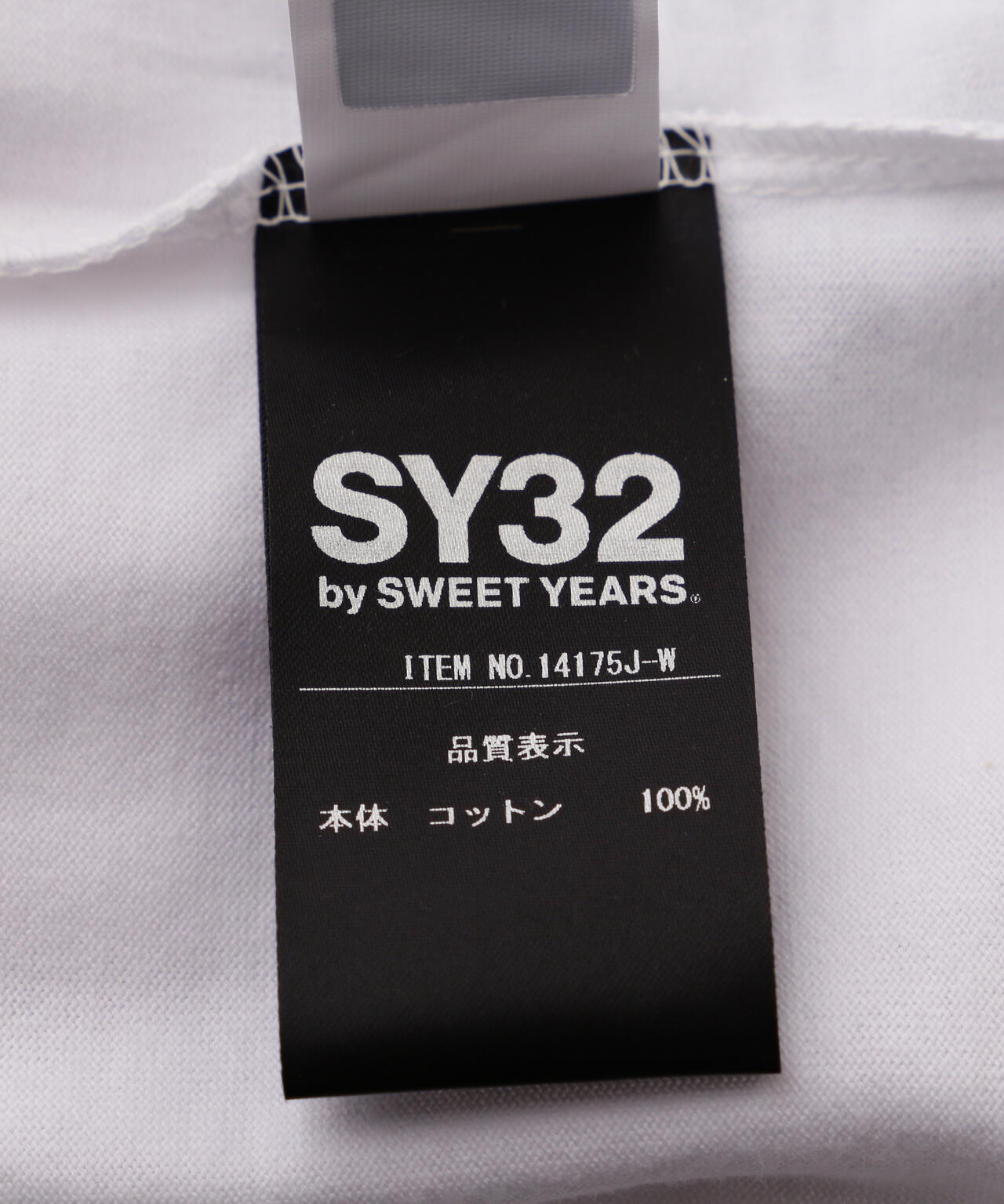 SY32 by SWEET YEARS/MULTI CENTER LOGO L/S TEE