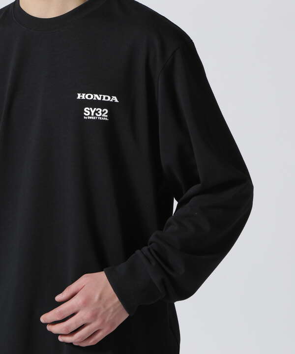 SY32 by SWEET YEARS/HONDA COLLABORATION ARM LS/TEE