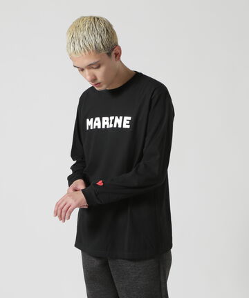 【先行予約 12月下旬-1月上旬入荷予定】muta MARINE/ムータ マリン/別注3DバックプリントLS Tシャツ